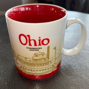 DELETING 2012 Starbucks Ohio Global Icon 16oz Ceramic Coffee Mug